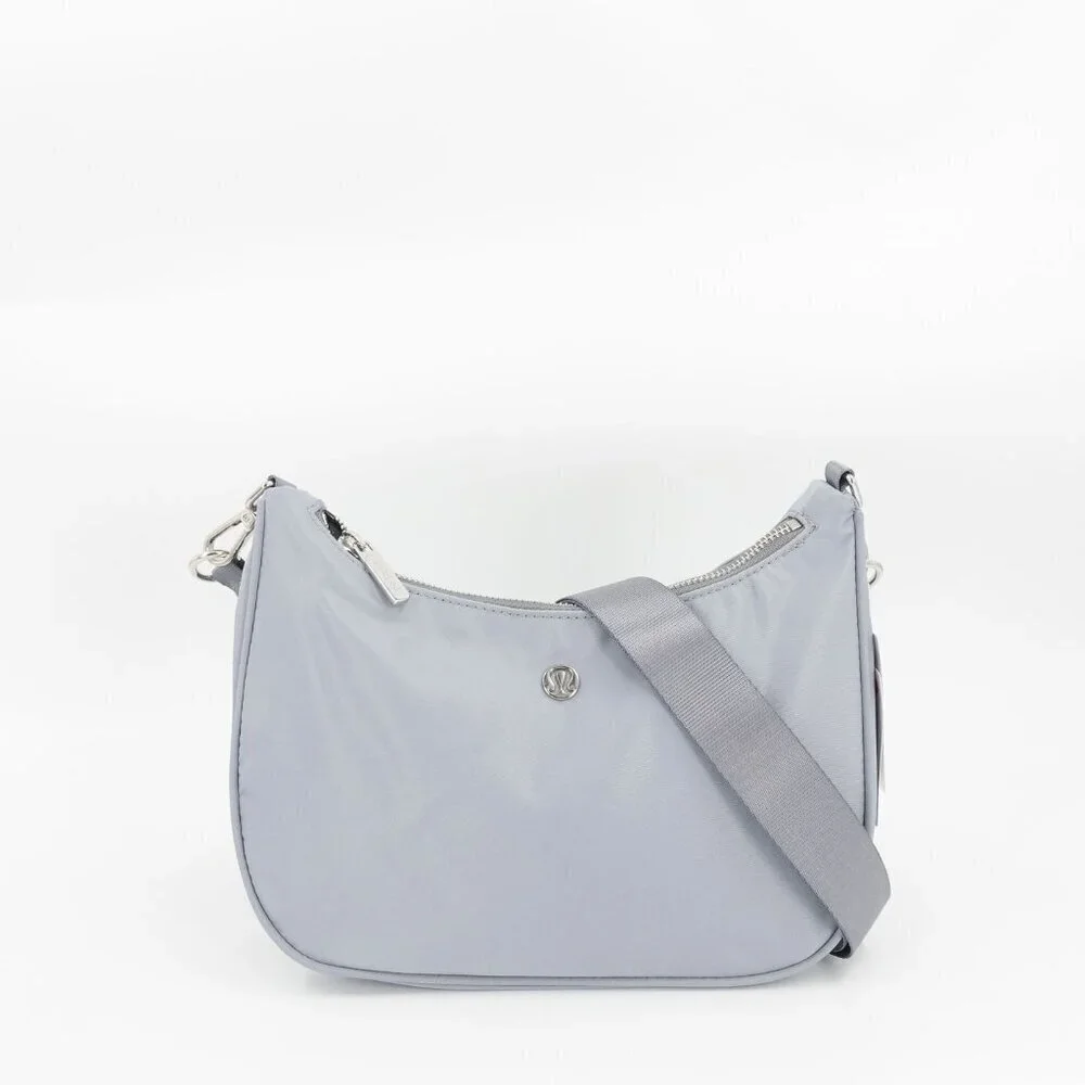 Lululemon Mini Shoulder Bag 4L Silver Droplet OS